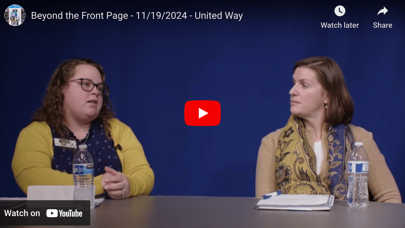 BEYOND THE FRONT PAGE: United Way campaign underway in Cayuga County (podcast)